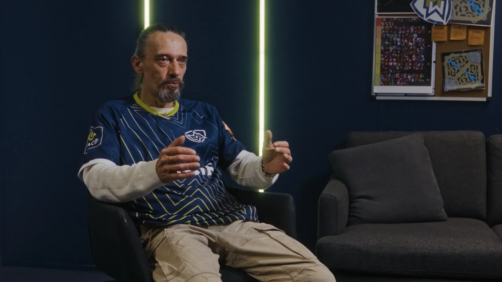 Image avant étalonnage — L'histoire de la première équipe e-sport senior