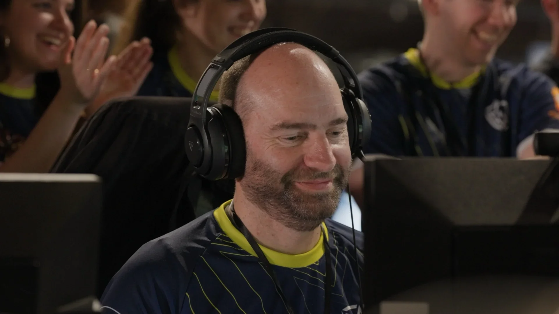 Image après étalonnage par Erwan Dumerchez, étalonneur coloriste — L'histoire de la première équipe e-sport senior