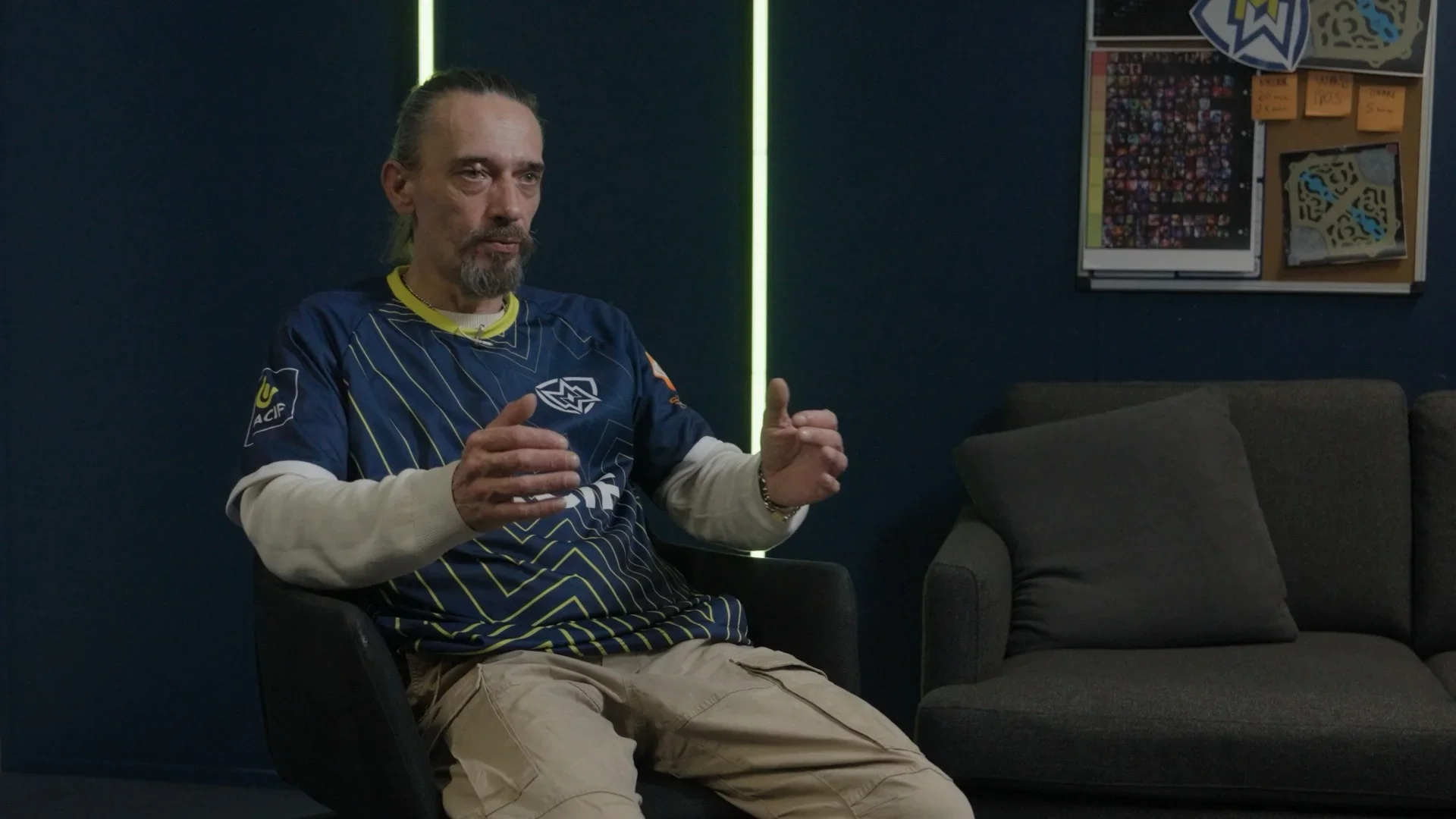 Image après étalonnage par Erwan Dumerchez, étalonneur coloriste — L'histoire de la première équipe e-sport senior