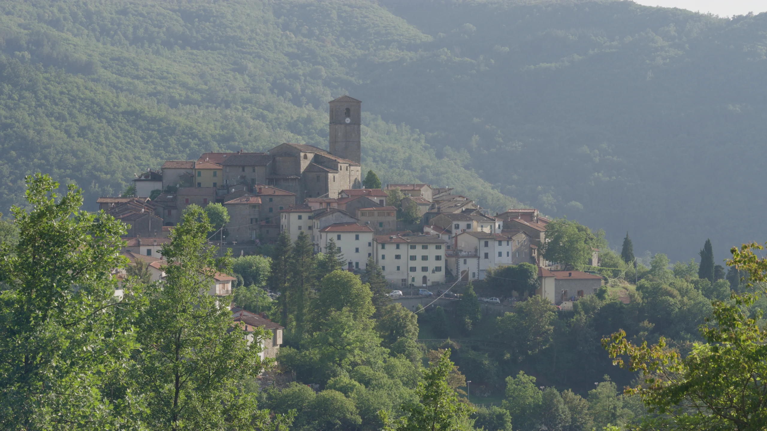 Image avant étalonnage — Village italien